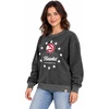 Blue 84 NBA womens Nba Officially Licensed Women’s Crewneck Sweatshirt Reverse Terry Stars(Team Color)
