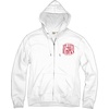 Blue 84 NBA womens Nba Officially Licensed Women’s Full Zip Hoodie Sweatshirt White(White)