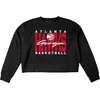 Blue 84 NBA womens Nba Officially Licensed Women’s Midi Crewneck Sweatshirt Cloud Fleece(Team Color)