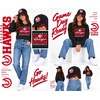 Blue 84 NBA womens Nba Officially Licensed Women’s Midi Crewneck Sweatshirt Cloud Fleece(Team Color)
