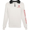 Blue 84 NBA womens Nba Officially Licensed Women’s Quarterzip Zip Sweatshirt Cloud Fleece Contrast(Ivory)
