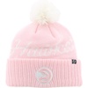 ZHATS Women’s NBA Officially Licensed Ladies Pom Beanie Pink Vitality(Pink)